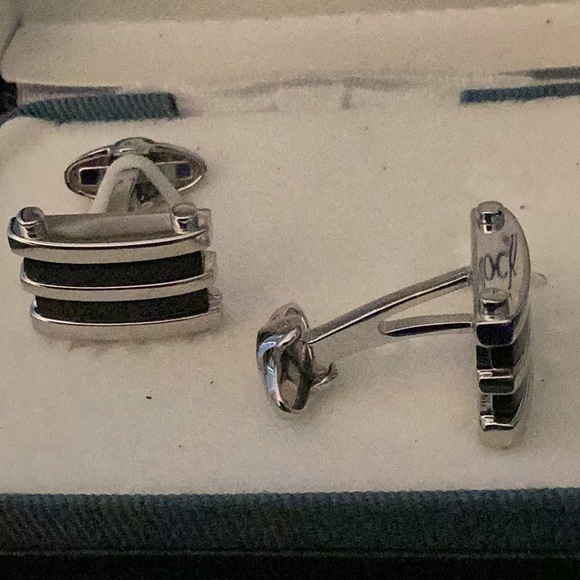 Vintage NIB Dolan Bullock Sterling Silver Cuff Links - Picture 3 of 6